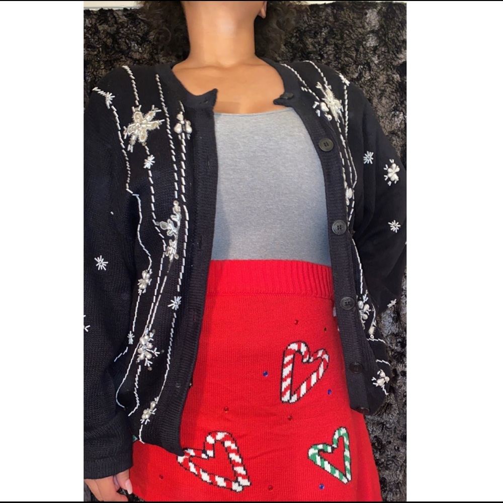 Ugly sweater Christmas Bobbi brooks XL